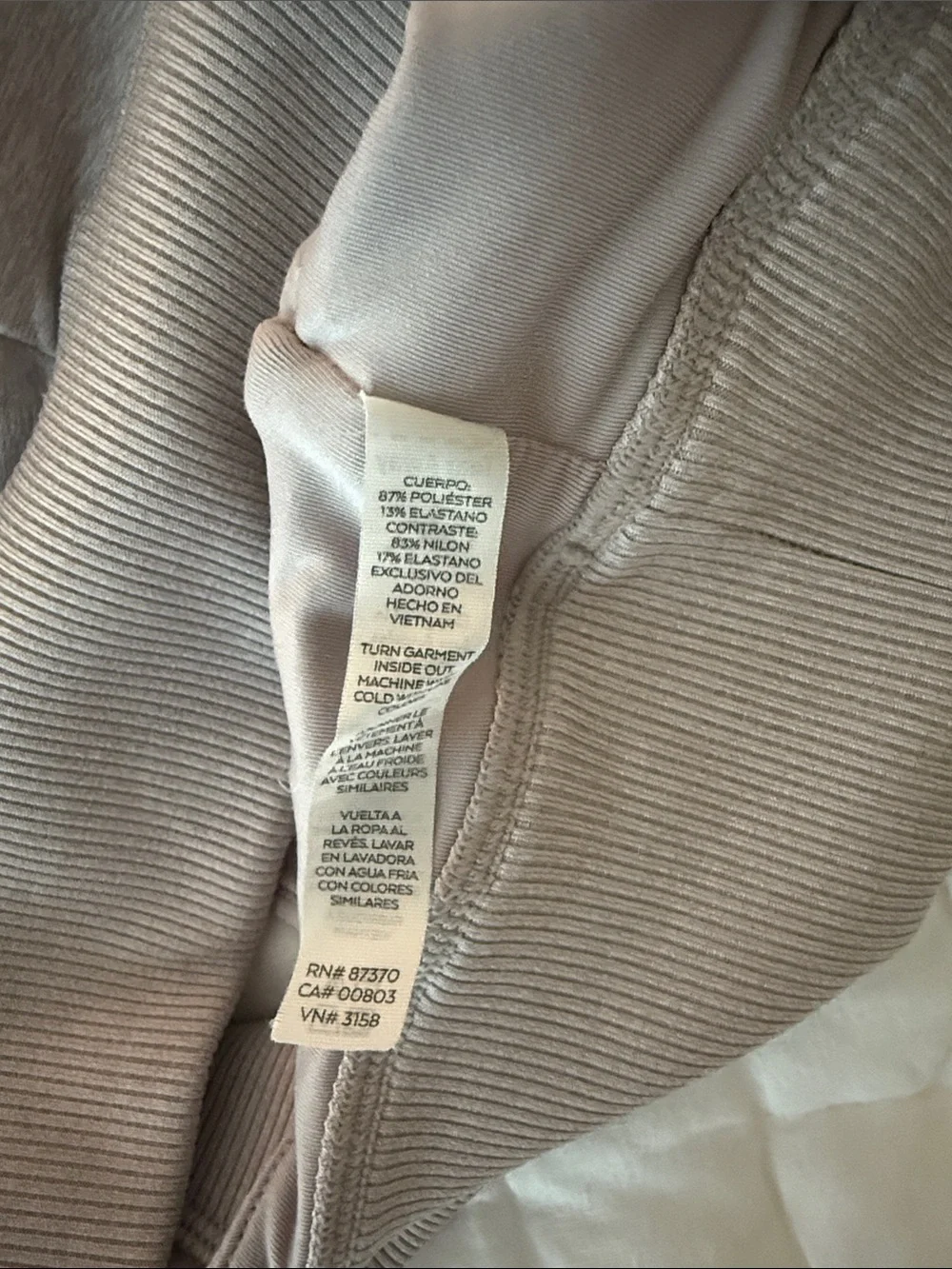 ALO Alosoft Serenity Bra, Lavender Cloud Heather / S